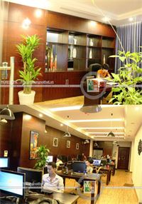 Thi công nội thất đồ gỗ văn phòng tại Royal City - Mr Tuấn