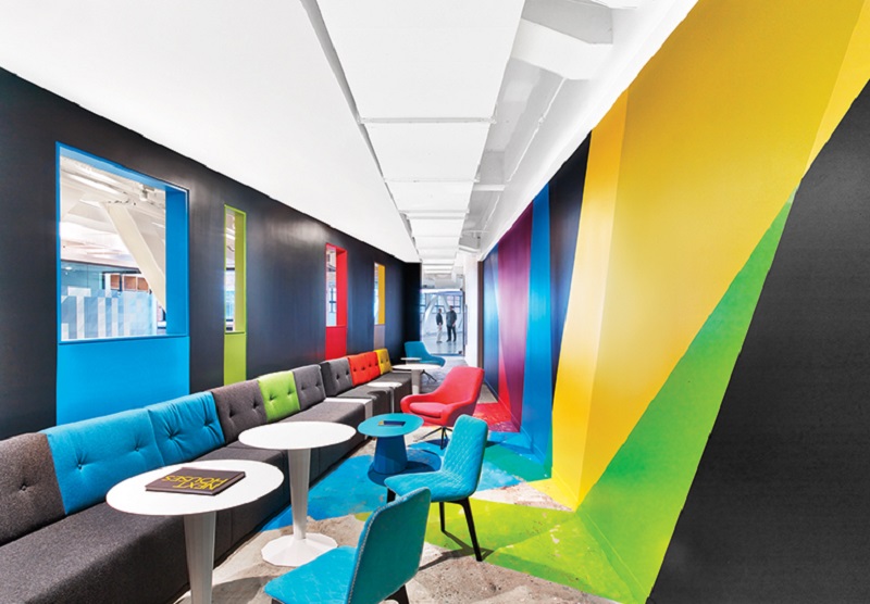Thiết kế văn phòng ở NYC của Google khiến dân văn phòng  mê tít